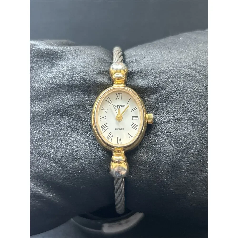 Worthington Gold Tone Wire Band Women’s Quartz Watch